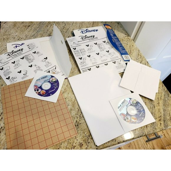 Disney Computer Craft Kits - Create Custom Temporary Tattoos & Note Cards - Picture 3 of 5